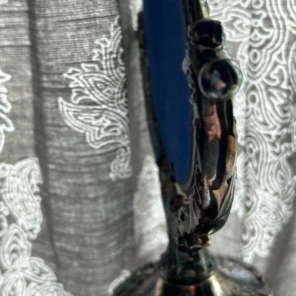 Elegant Silver Vanity Mirror